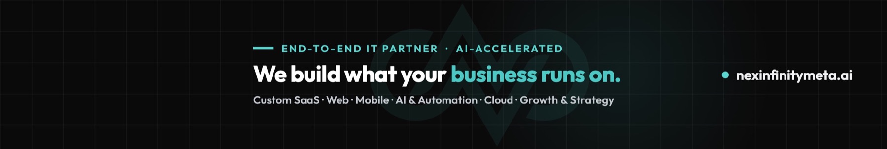 LinkedIn cover — company page